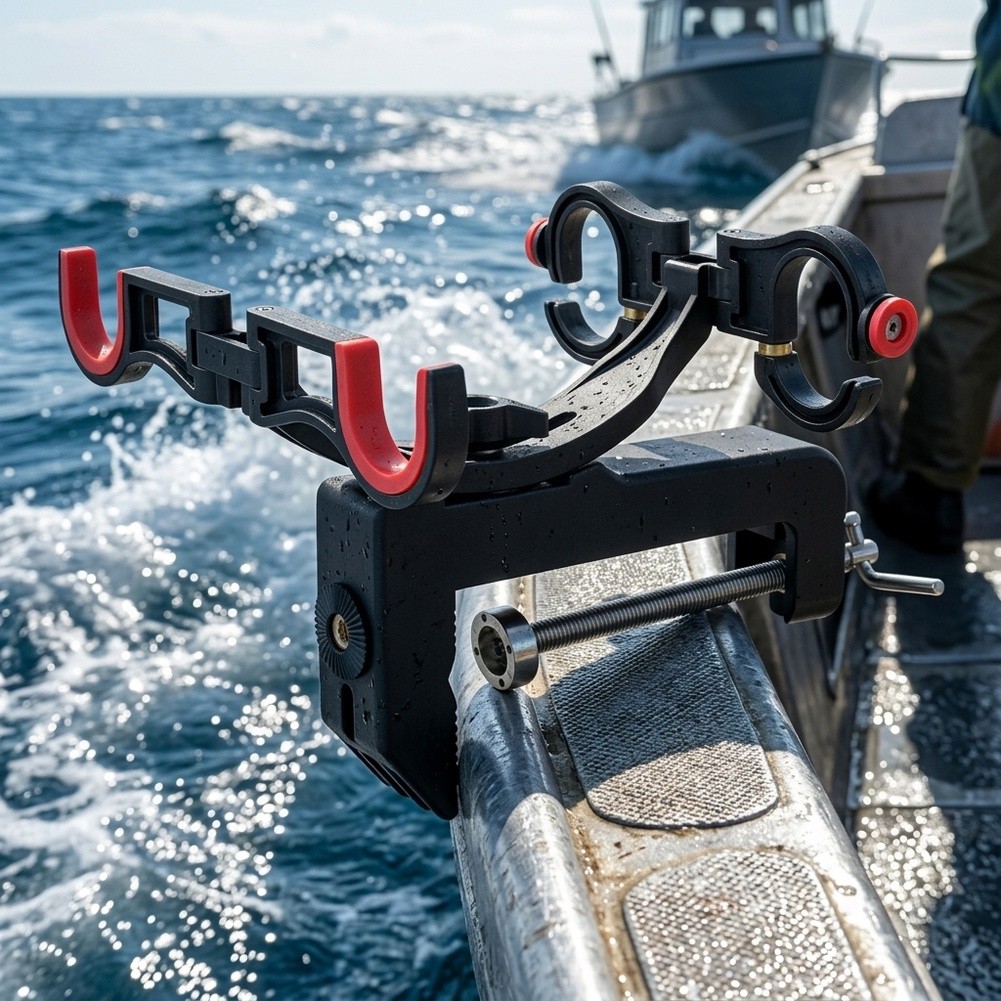 Fishing Rod Boat - Support de canne à pêche double