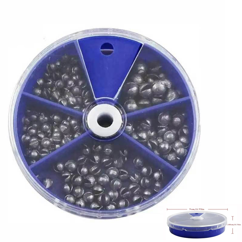 Fishing Rod Building Kit - Plombs de pêche Split Shot, 205