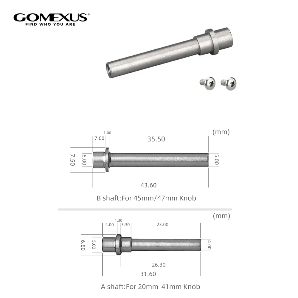 Shimano Reel Stradic - Axe et roulement en alliage Gomexus