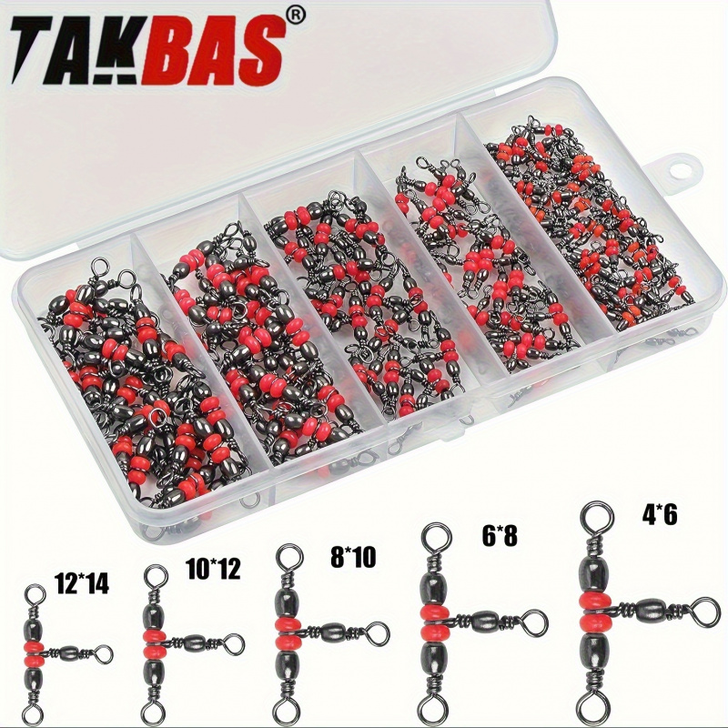Fishing Rod Building Kit - Émerillons de pêche à 3 voies,