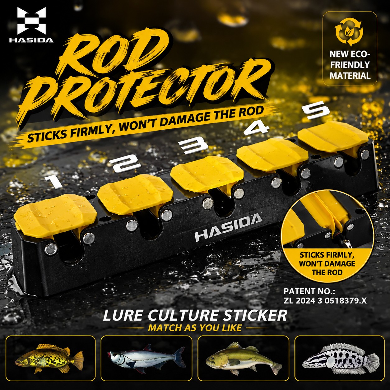 Support mural pour cannes à pê - Fishing Rod Rack avis et prix