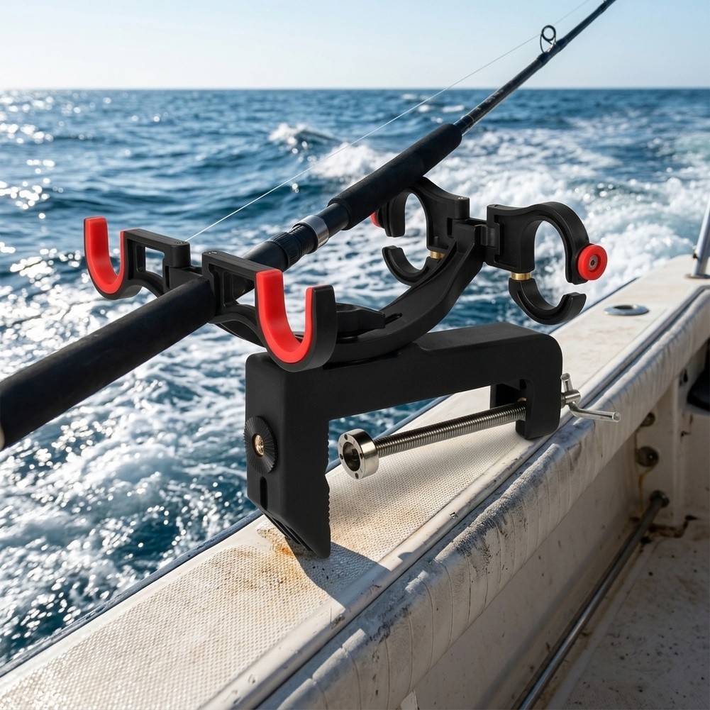 Support de canne à pêche doubl - Fishing Rod Boat avis et prix