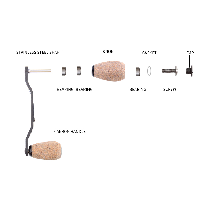 RUKE – poignée de moulinet de  - Daiwa Reel Bg avis et prix